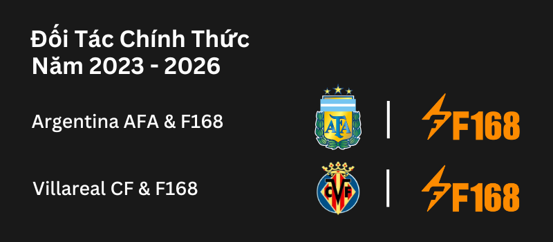 Đối tác chính thức của F168
